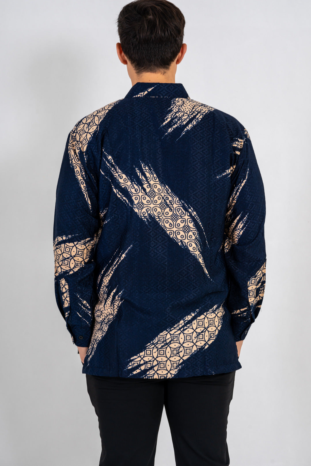 Men's Batik Shirt - Horizon | Long Sleeves 1