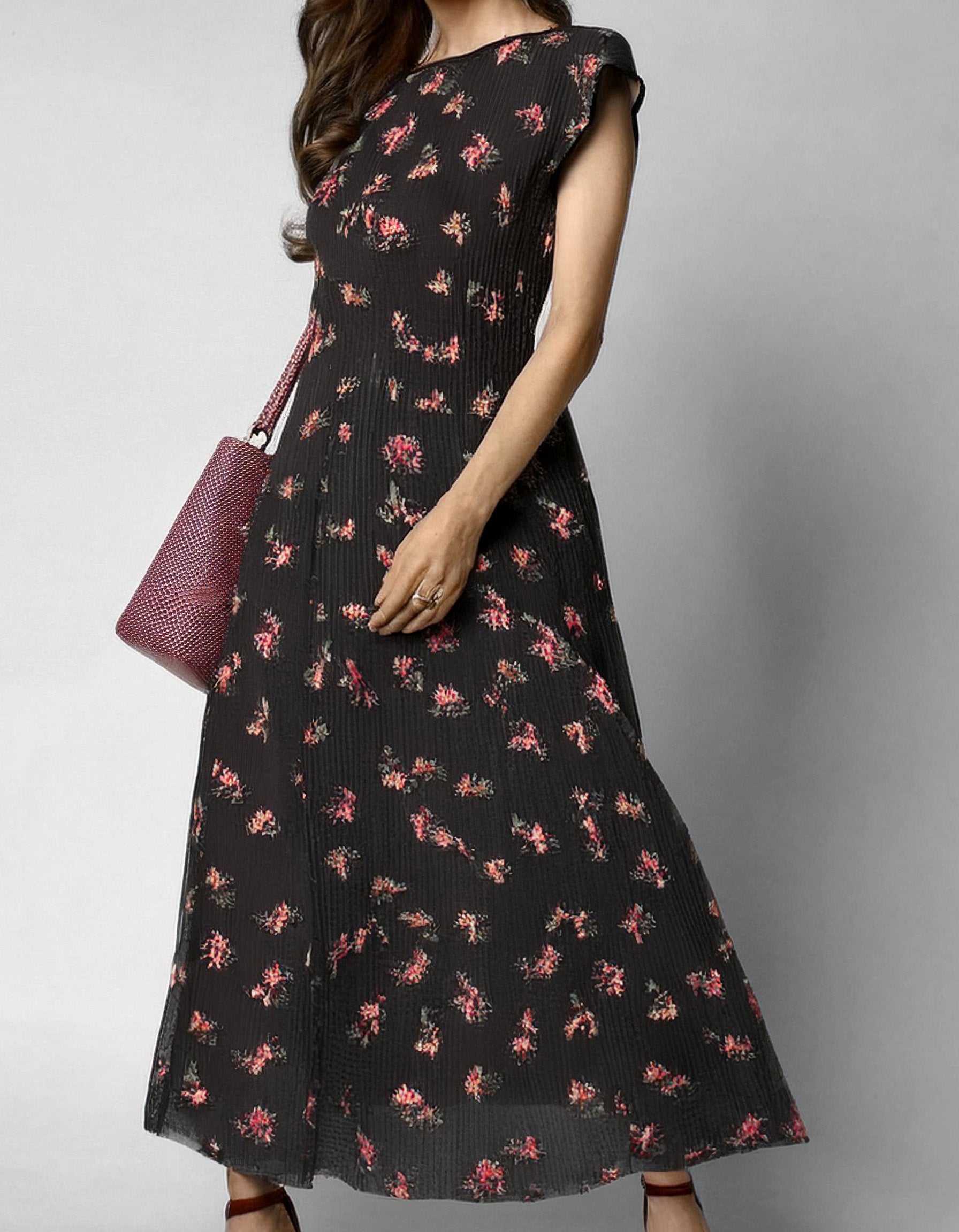 Midnight Garden Maxi Dress 2