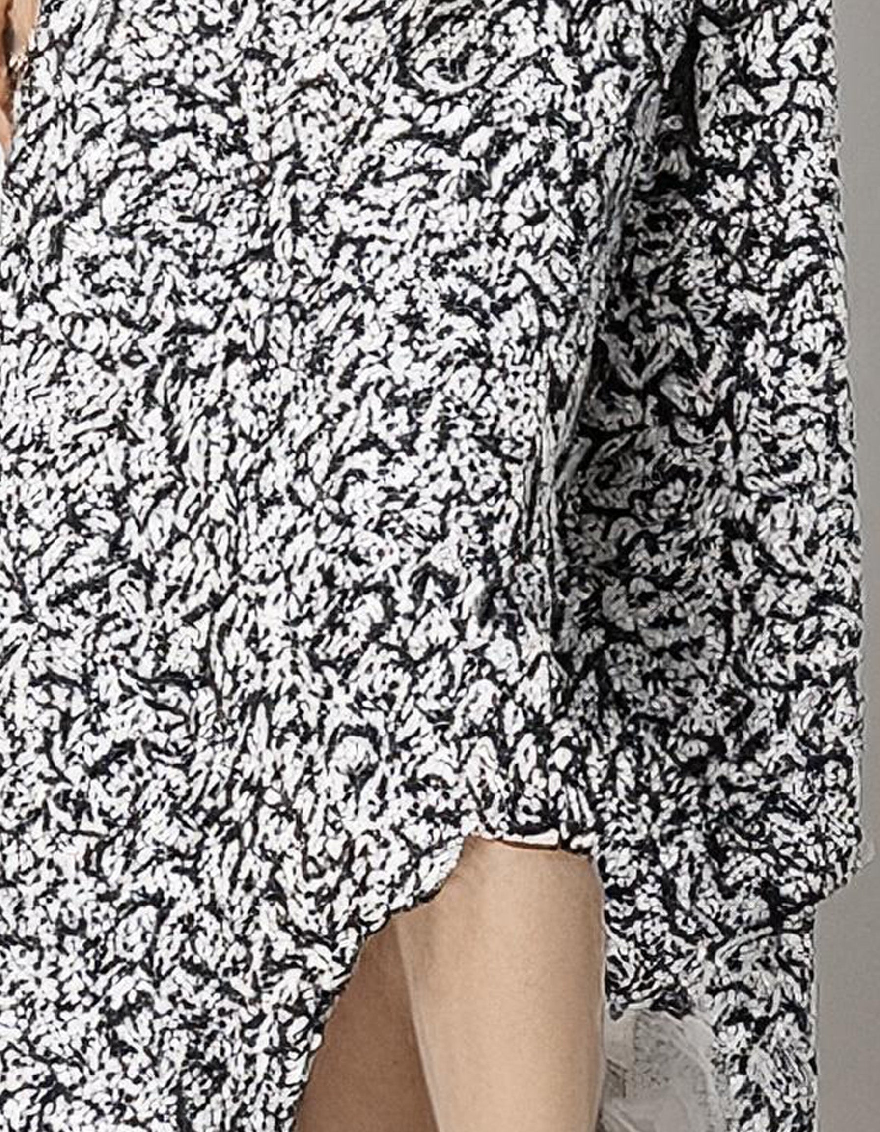 Monochrome Muse Maxi Dress 3