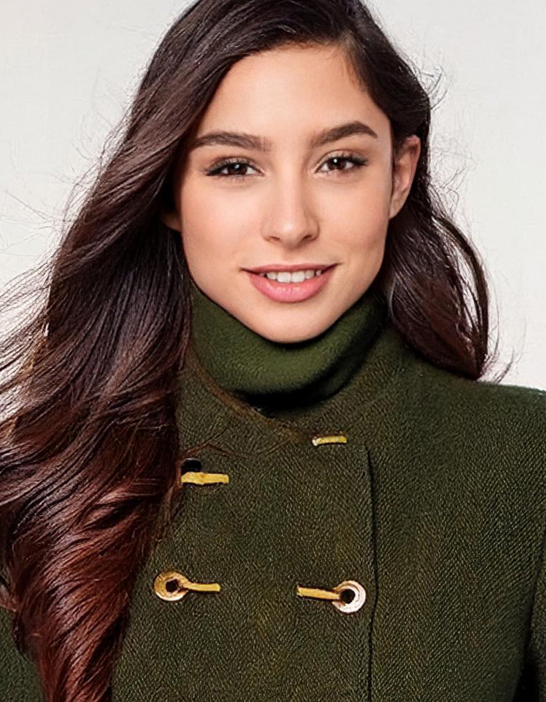 Moss Green Majesty Peacoat 4