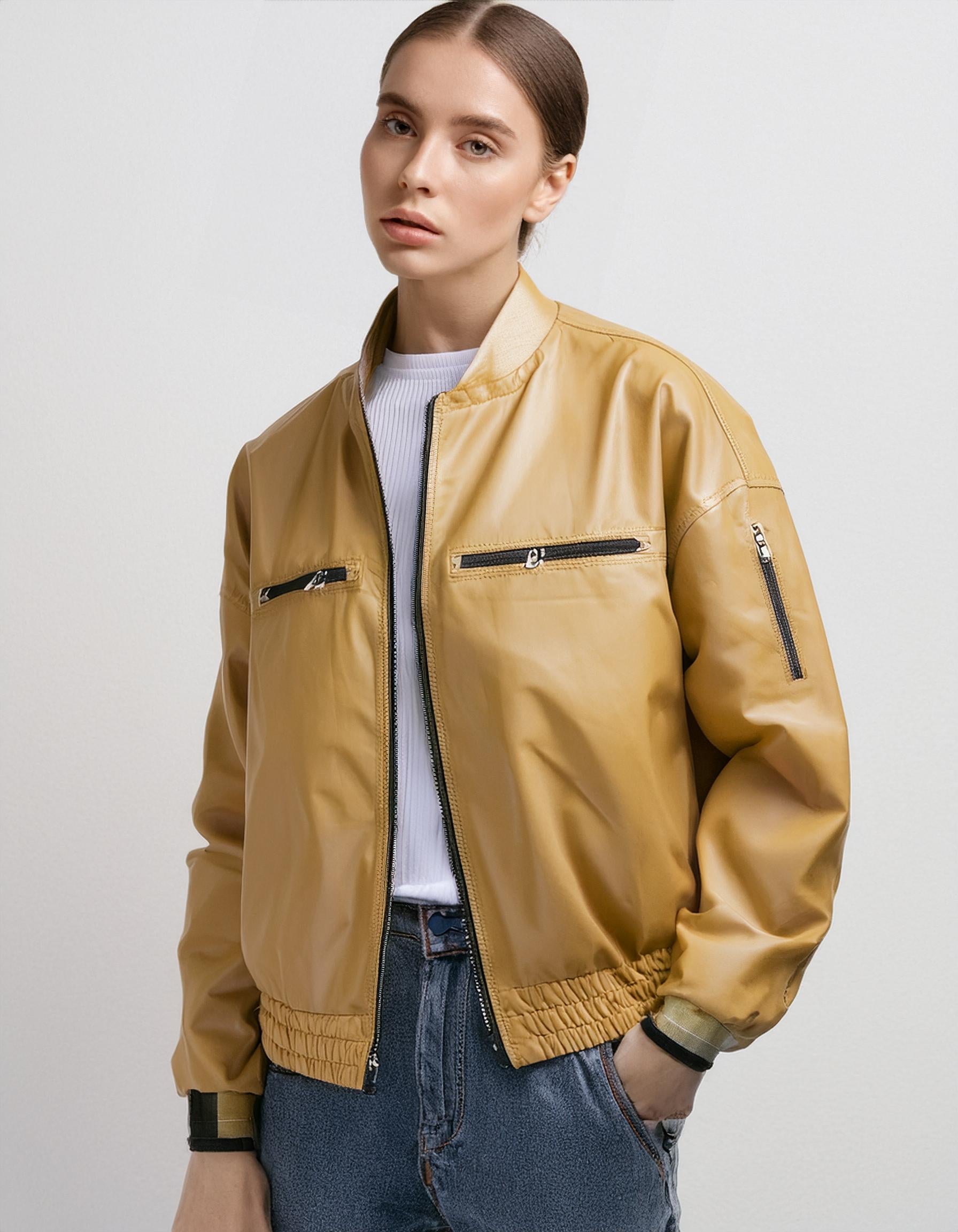 Mustard Urban Bomber Jacket