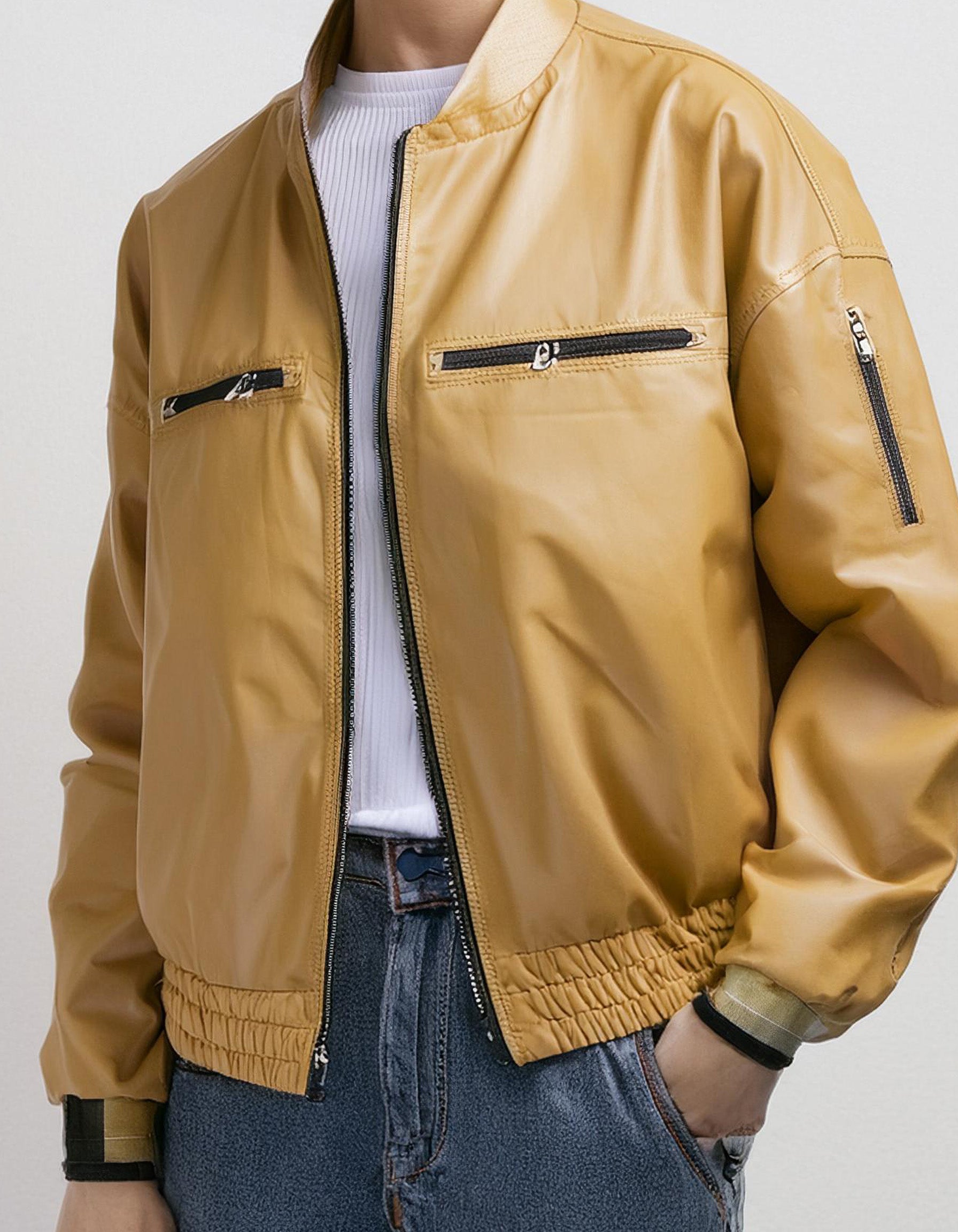 Mustard Urban Bomber Jacket 2