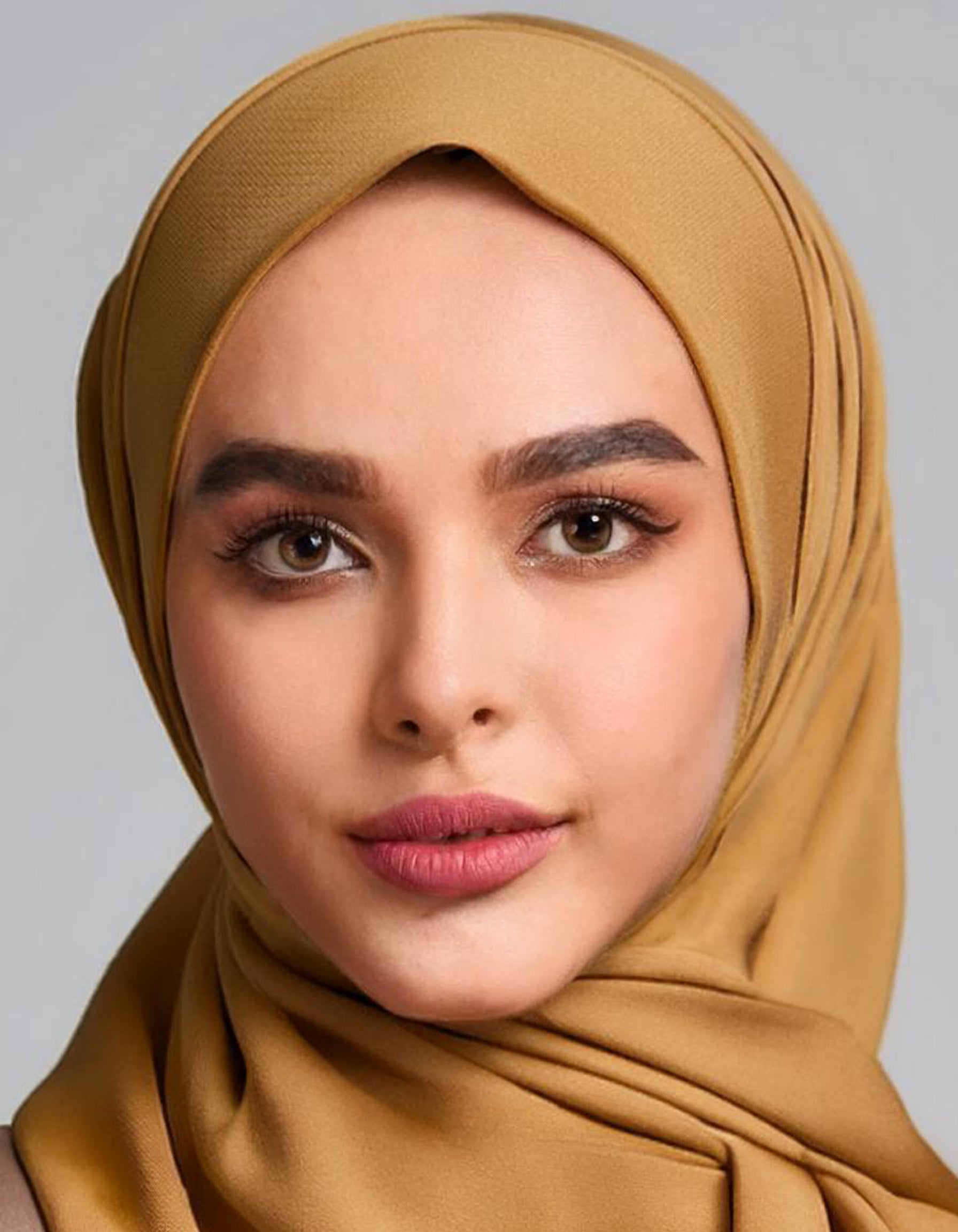 Mustard Yellow Chiffon Hijab 3