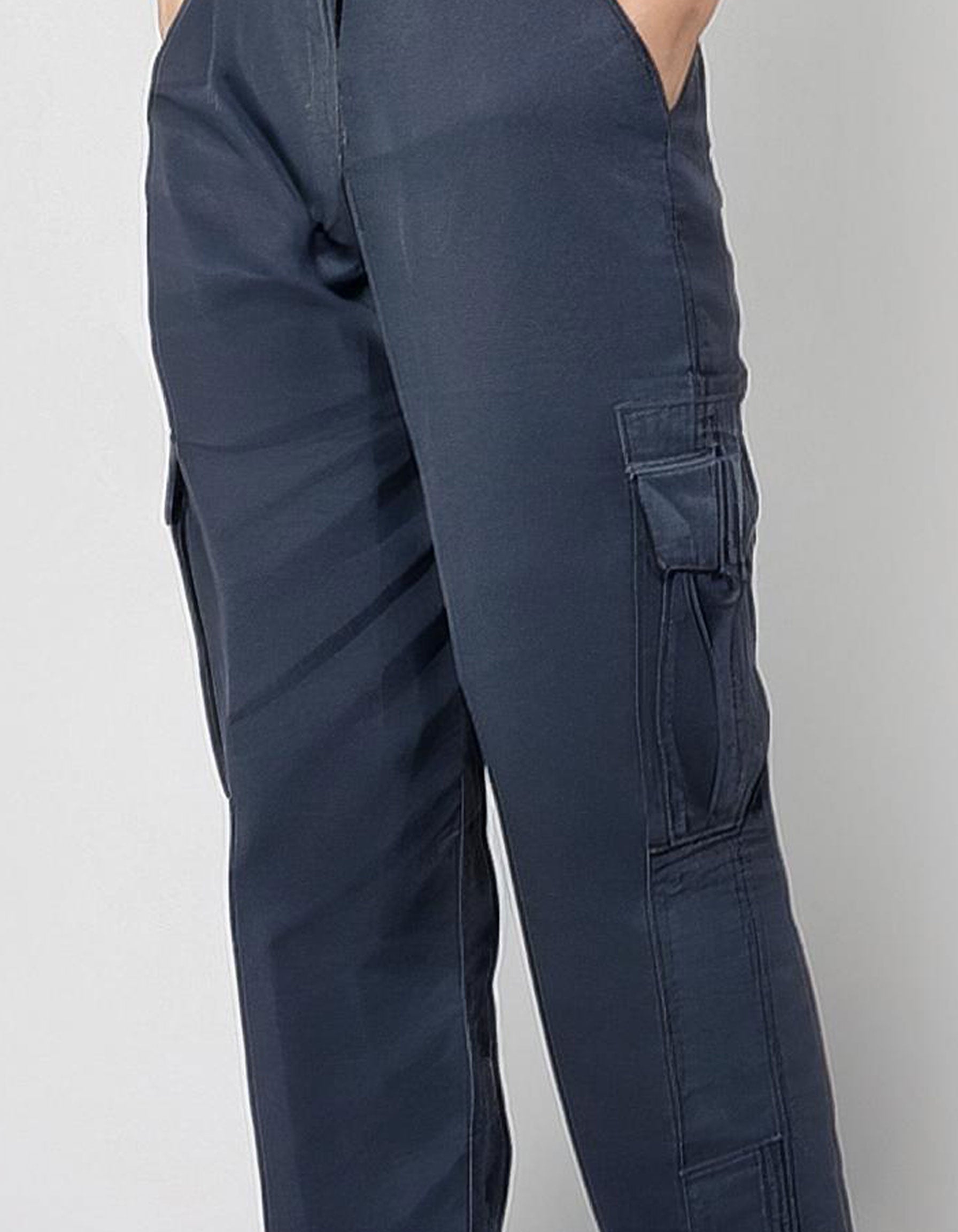 Navy Blue Cargo Pants 3