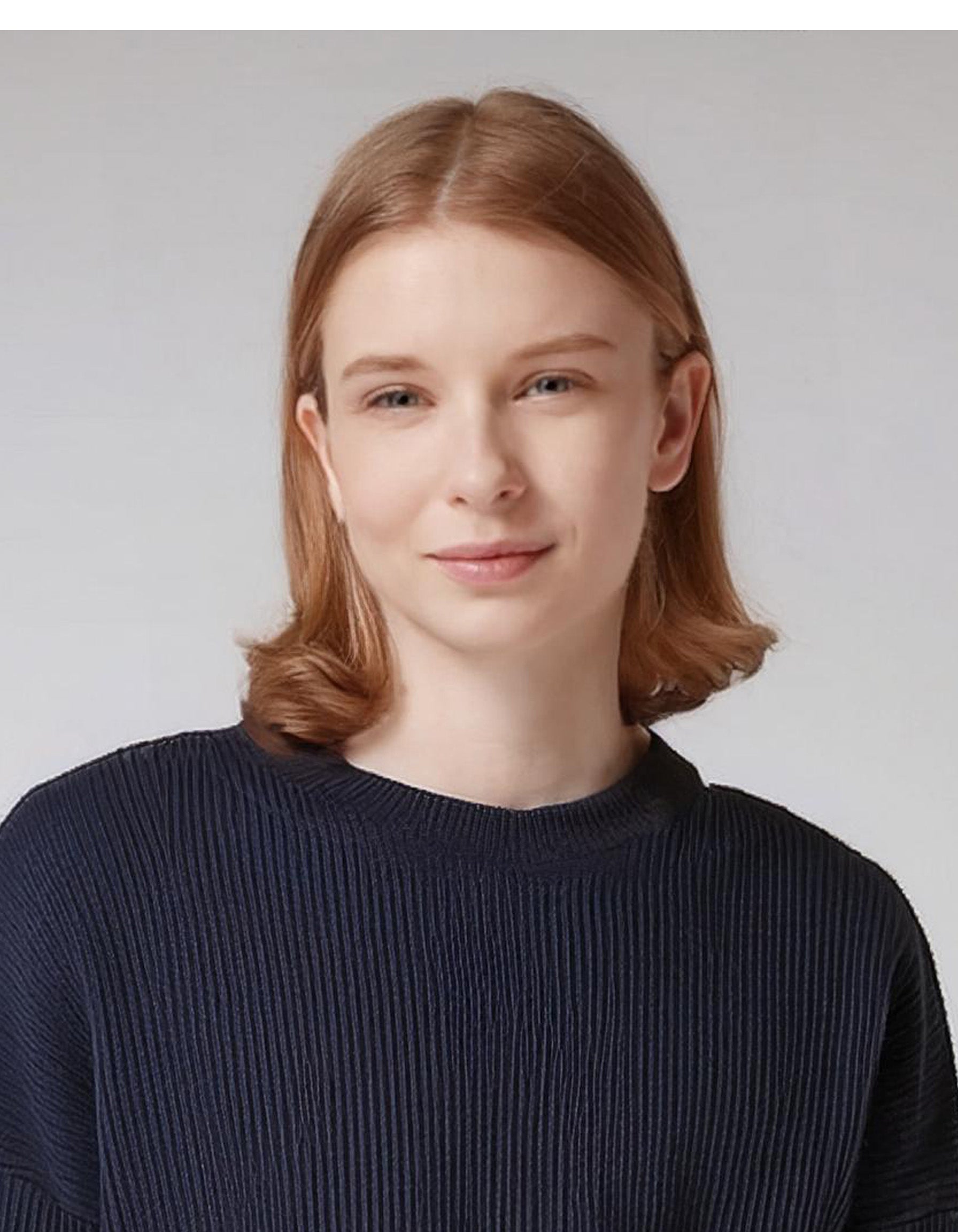 Navy Blue Crewneck Sweater 4