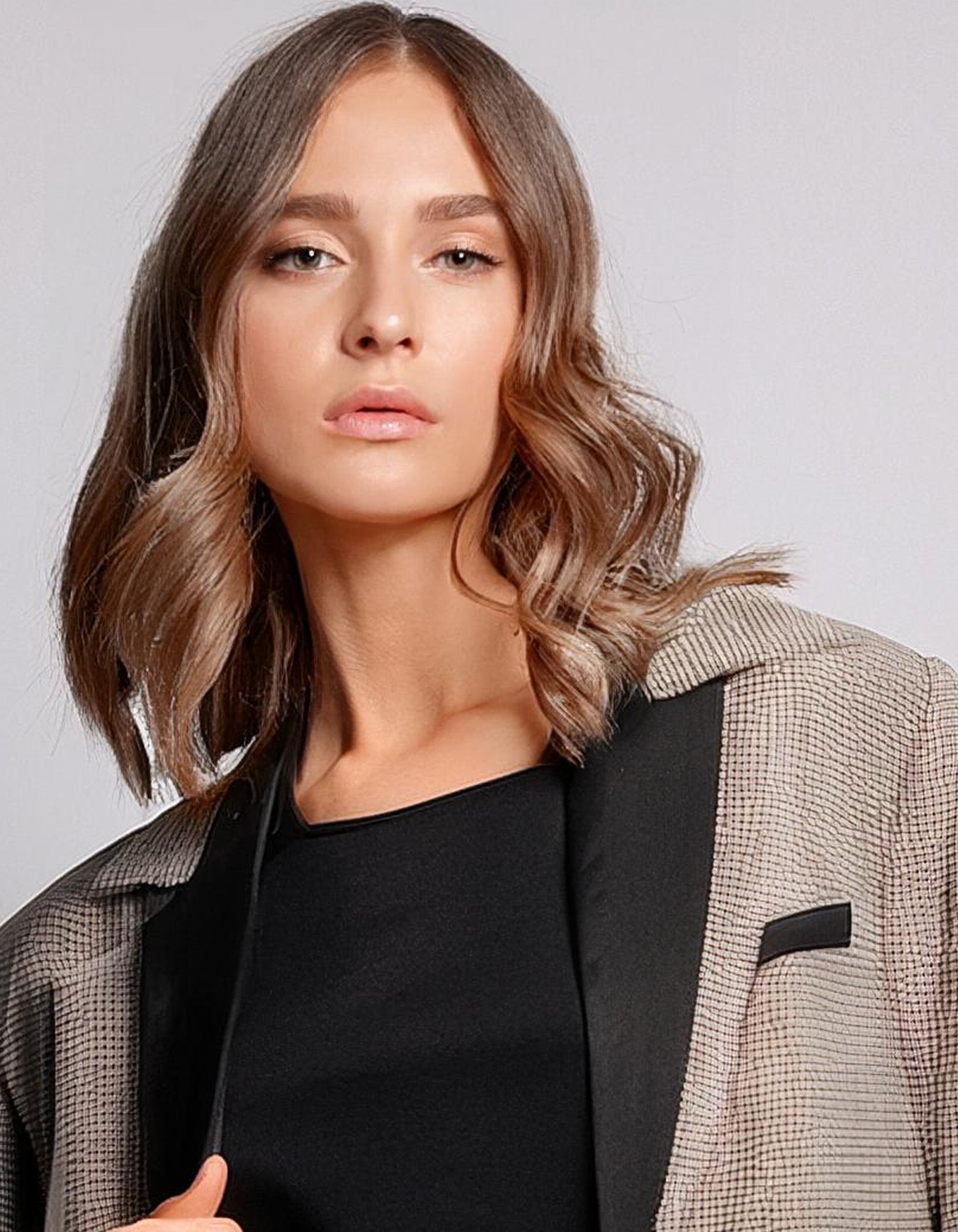 Oatmeal Relaxed-Fit Blazer 4