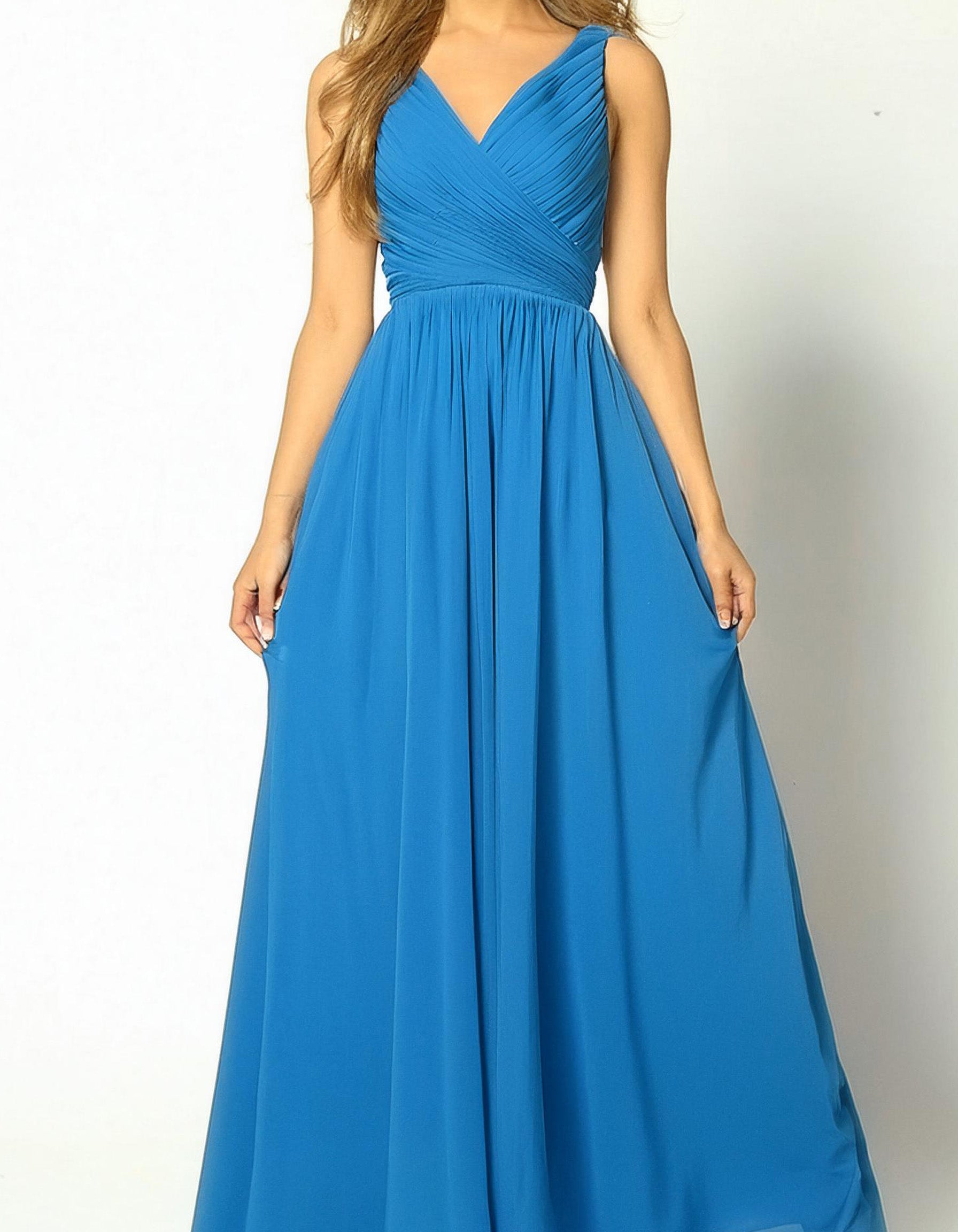 Ocean Sapphire Evening Gown 2