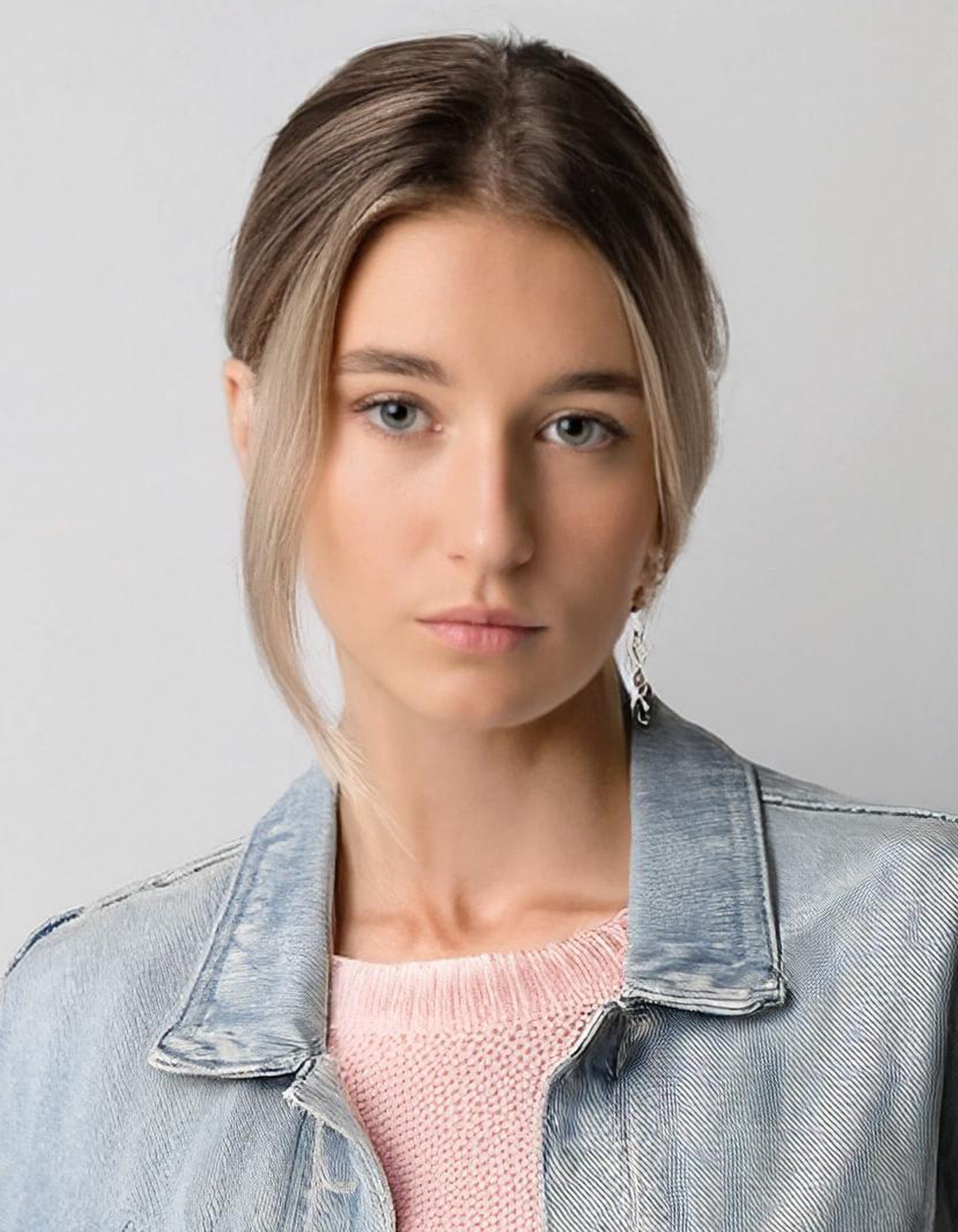 Pale Blue Oversized Denim Jacket 4