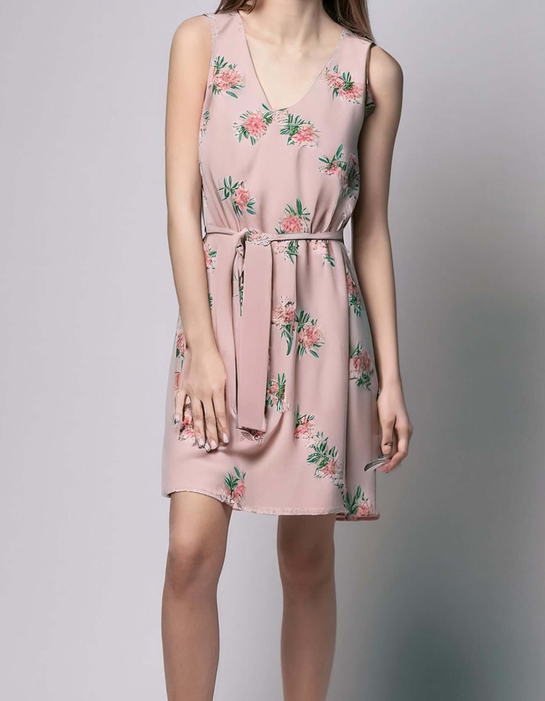 Pastel Floral Shift Dresses 2