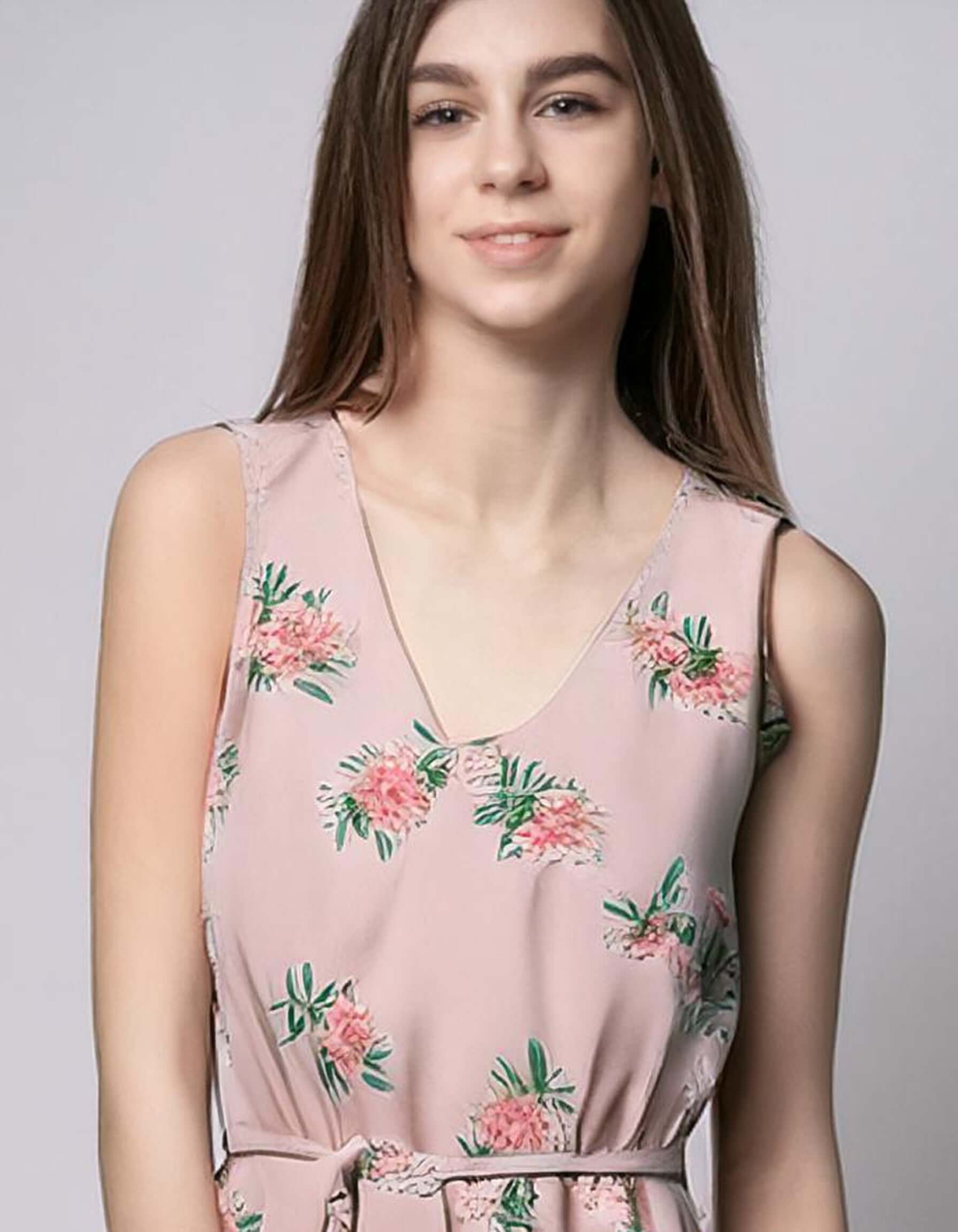 Pastel Floral Shift Dresses 4