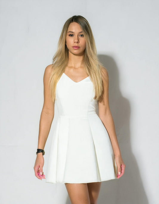 Pearl Perfection Mini Dress