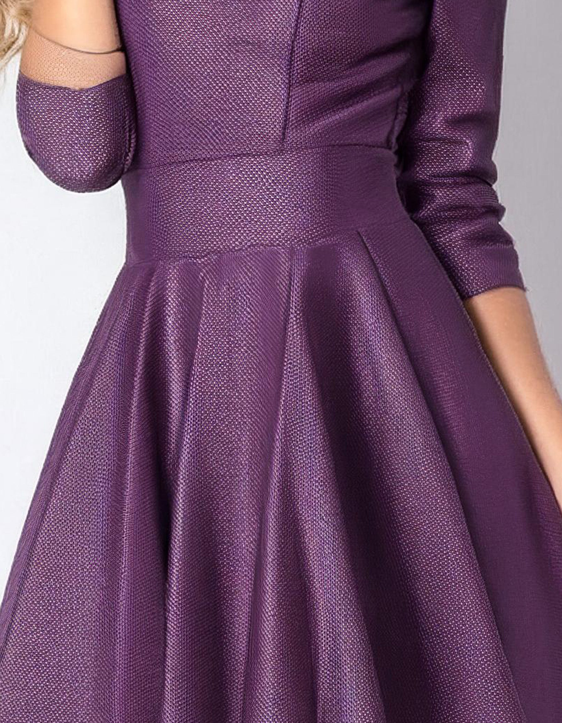 Plum Dreams Cocktail Dress 3