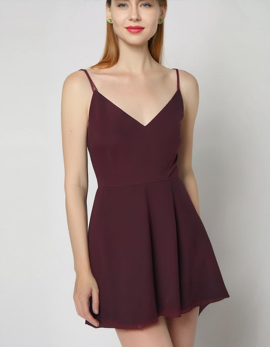 Plum Perfection Mini Dress