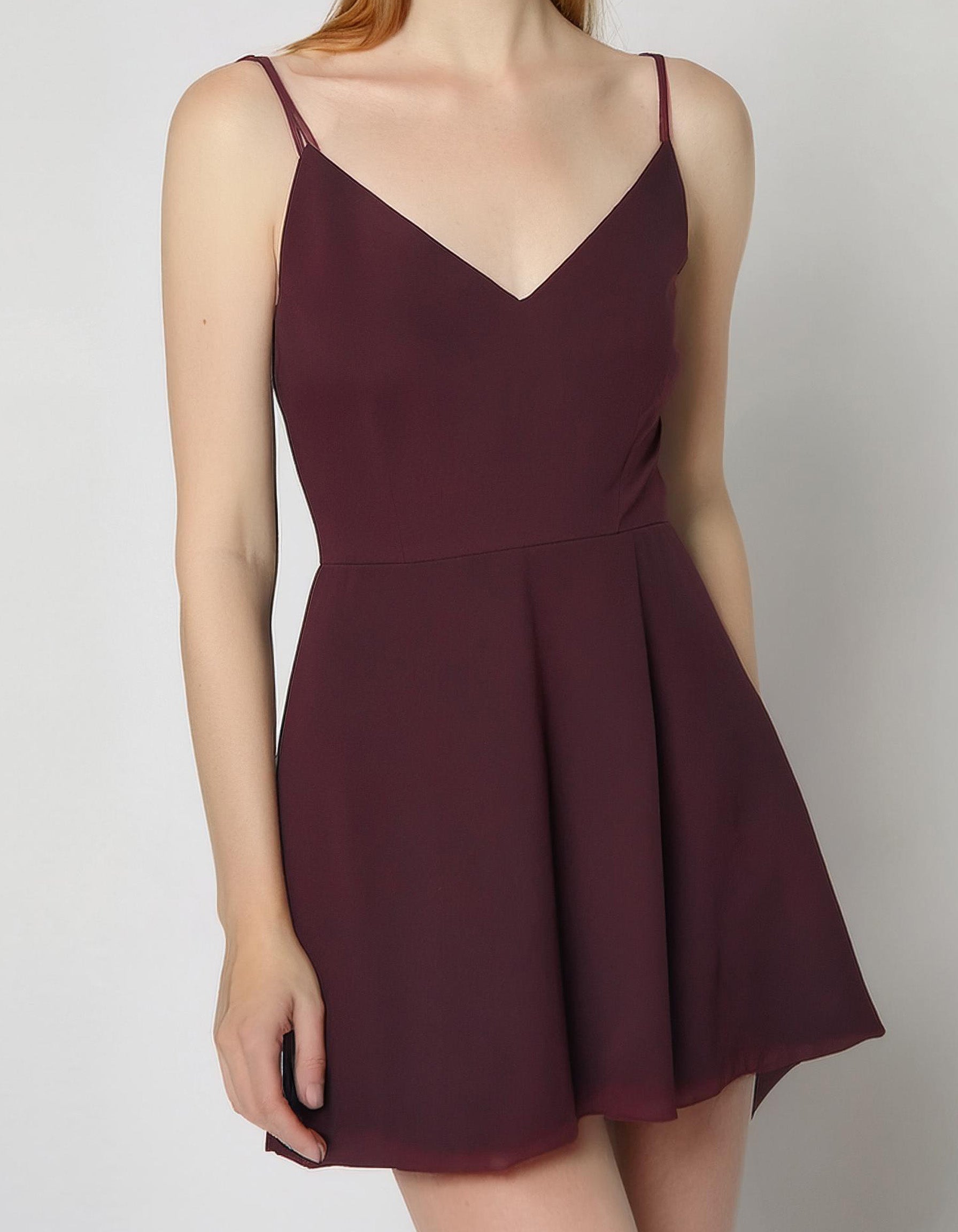 Plum Perfection Mini Dress 2