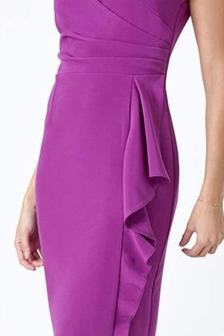 Plum Perfection Wrap Dress 3