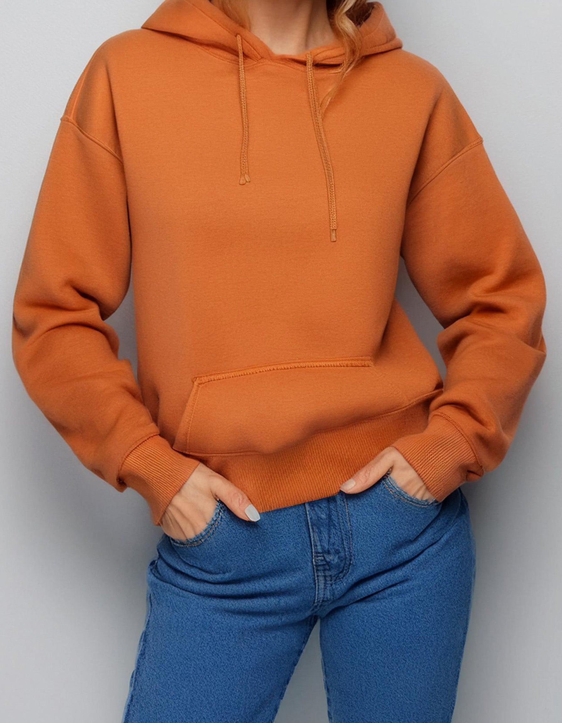 Pumpkin Spice Vibrant Orange Hoodie 2