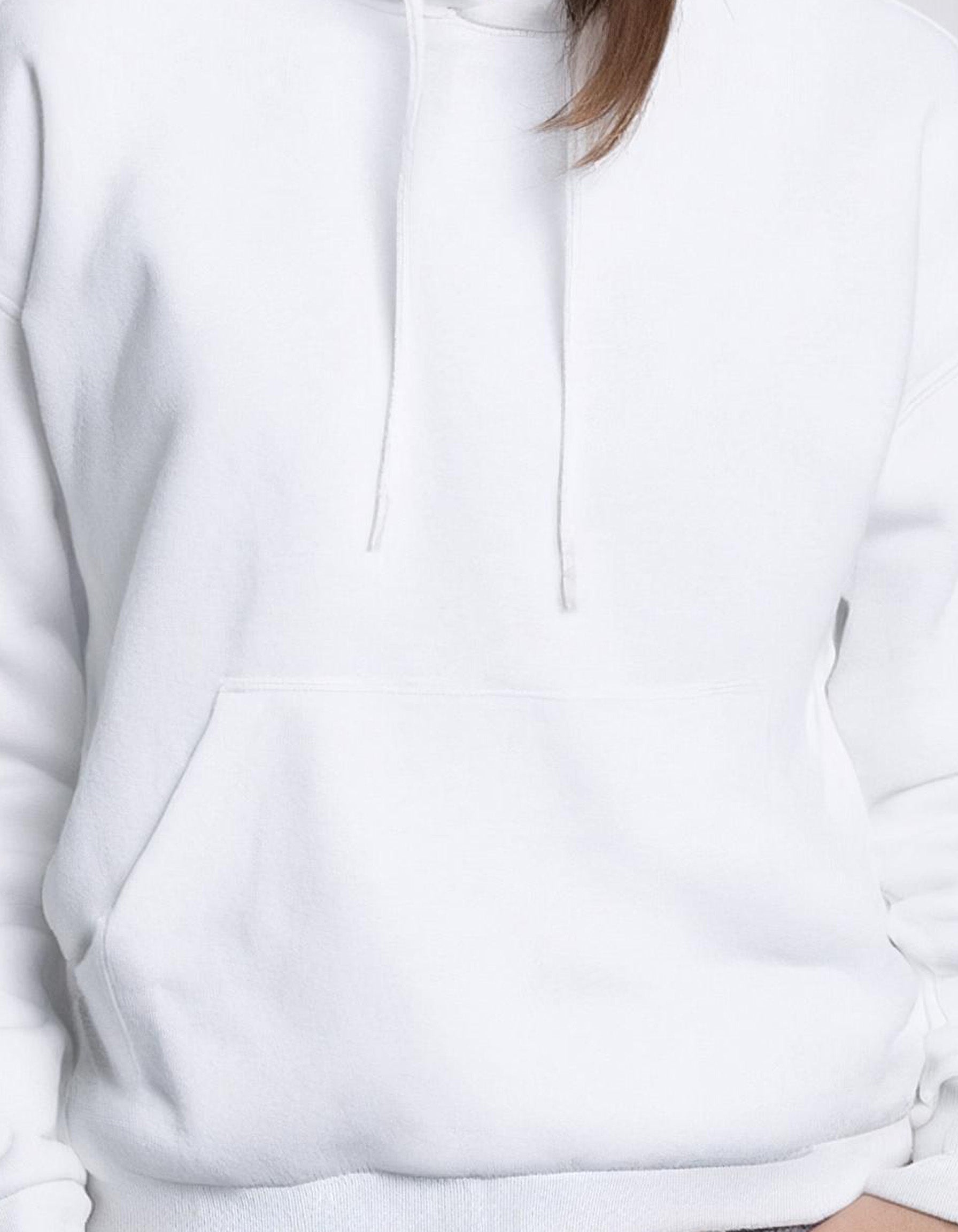Pure Ivory White Hoodie 3