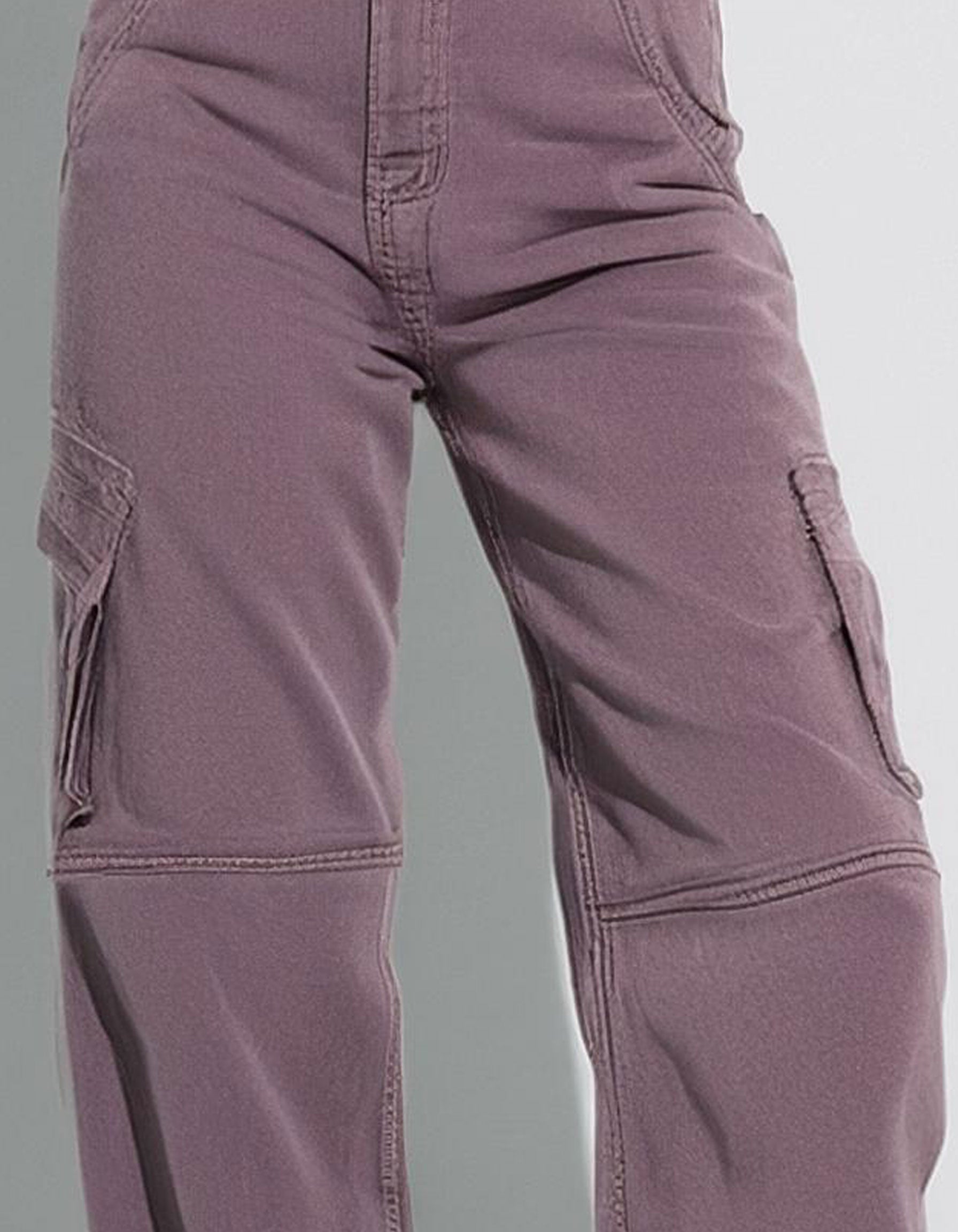 Purple Cargo Pants 3