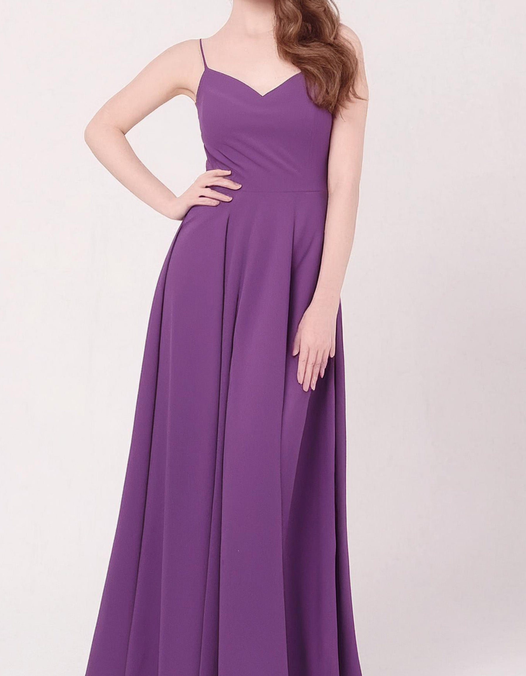 Purple Dusk Evening Gown 2