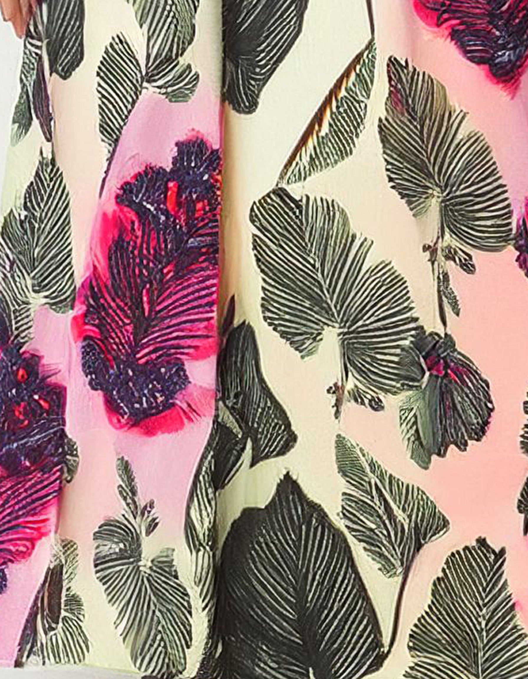 Raspberry Swirl Maxi Dress 3