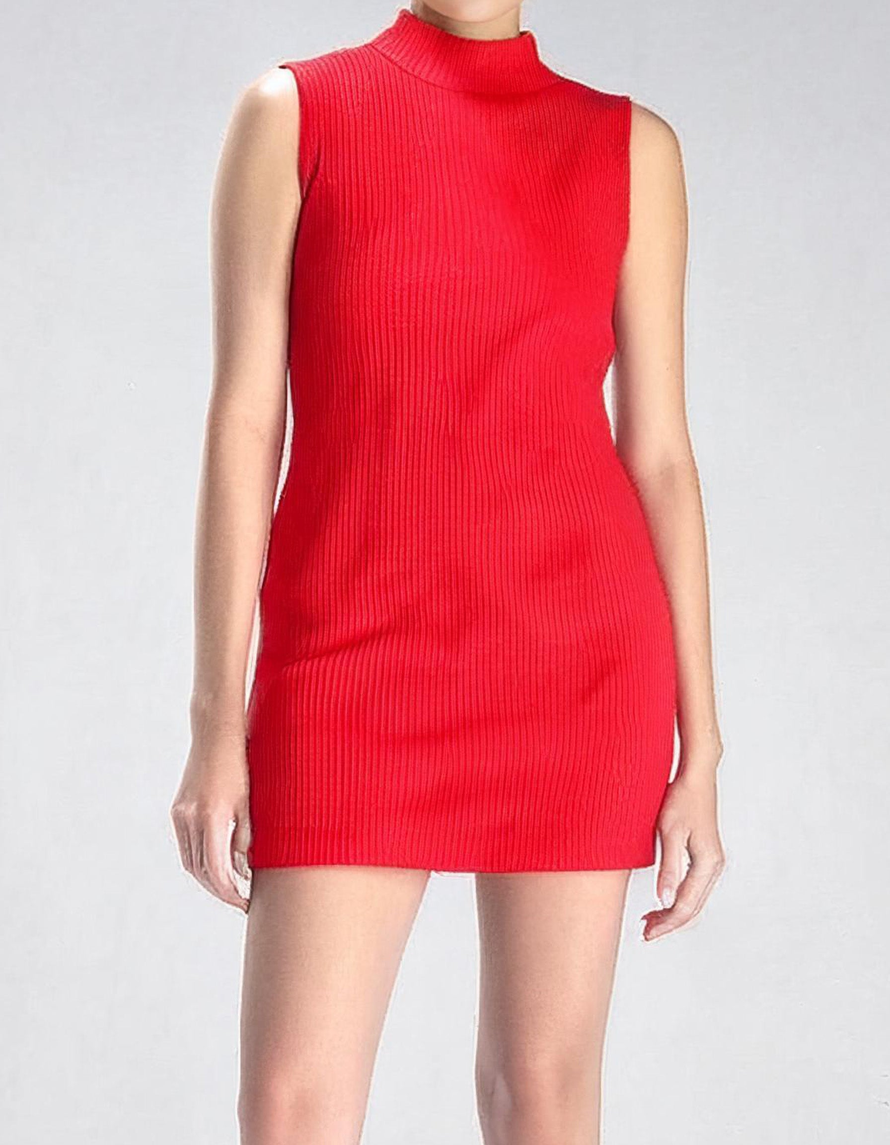 Ruby Red Stunner Mini Dress 2