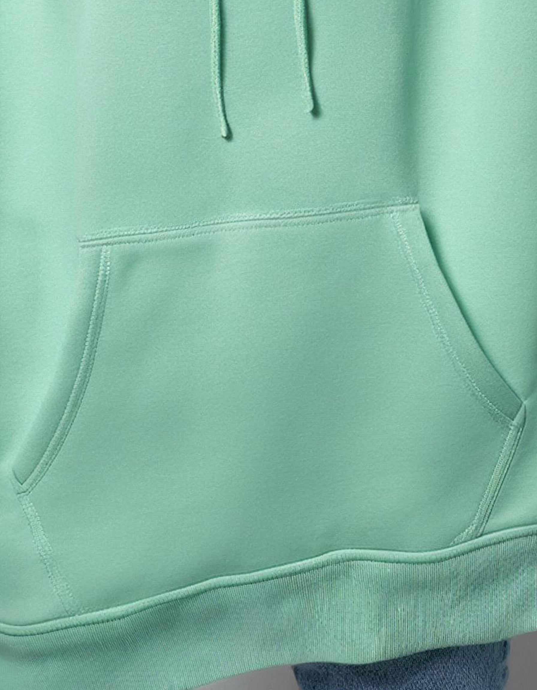 Seafoam Splash Mint Green Hoodie 3