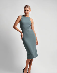 Silver Mist Bodycon Dress