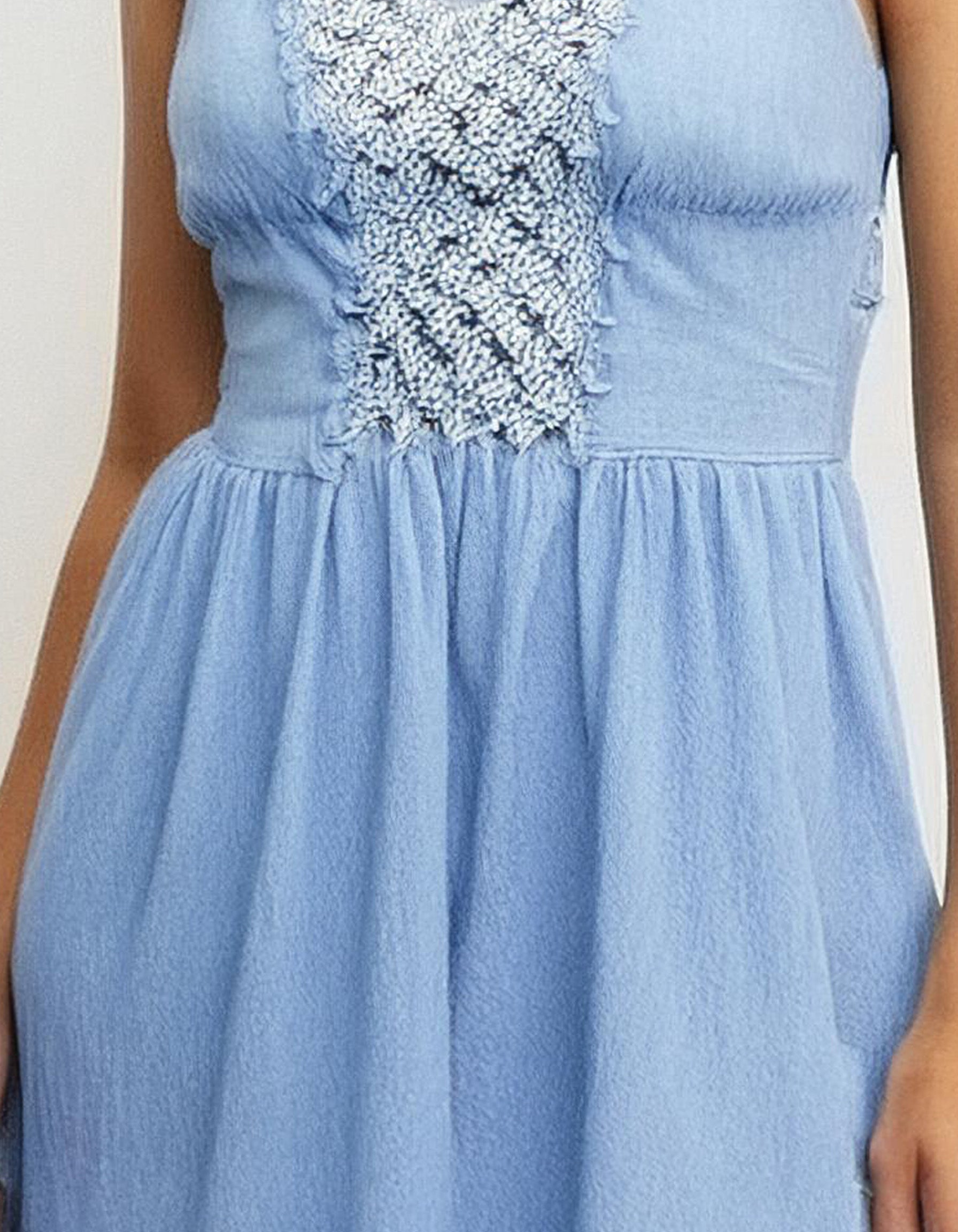 Sky Blue Charm Sundress 3