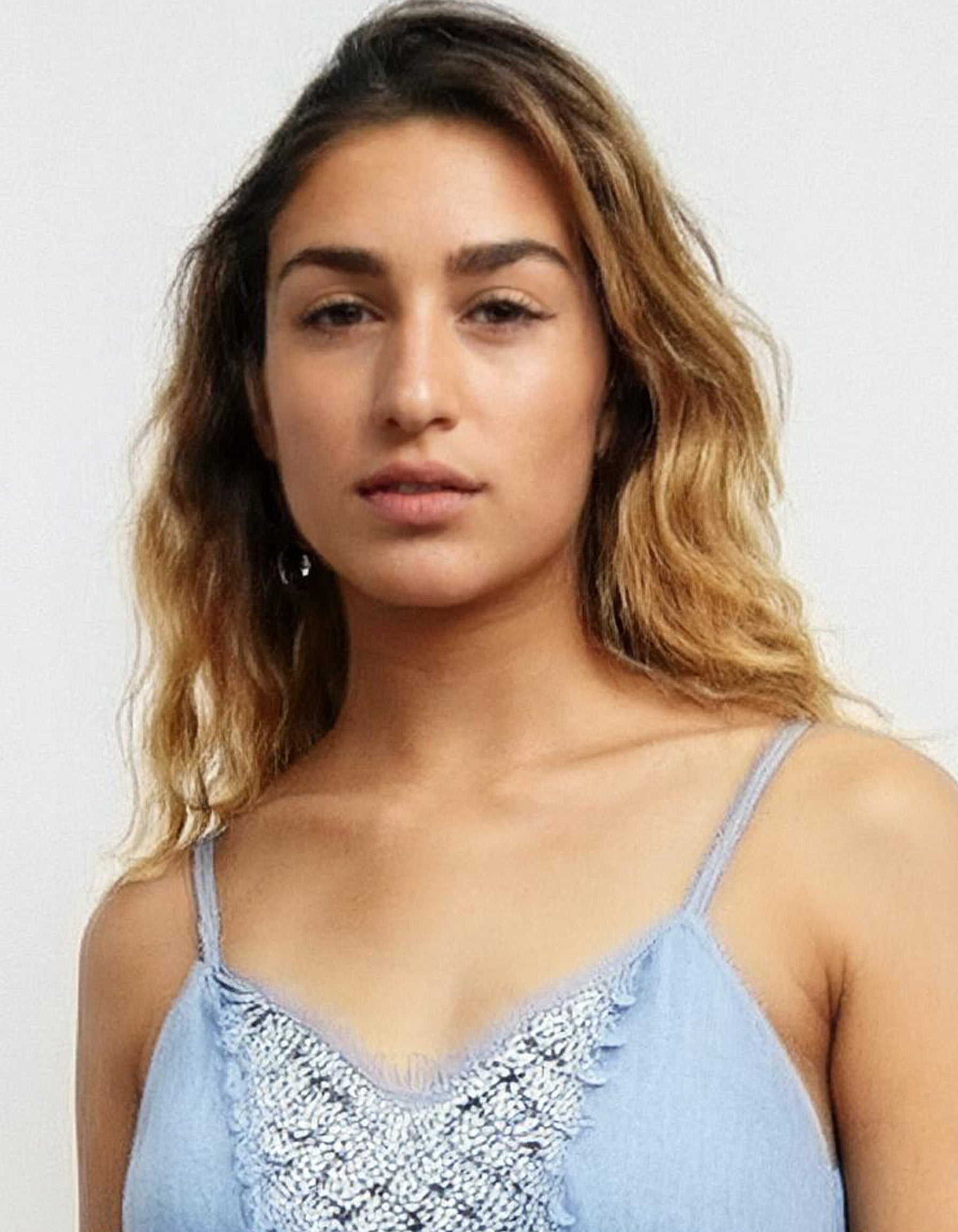 Sky Blue Charm Sundress 4