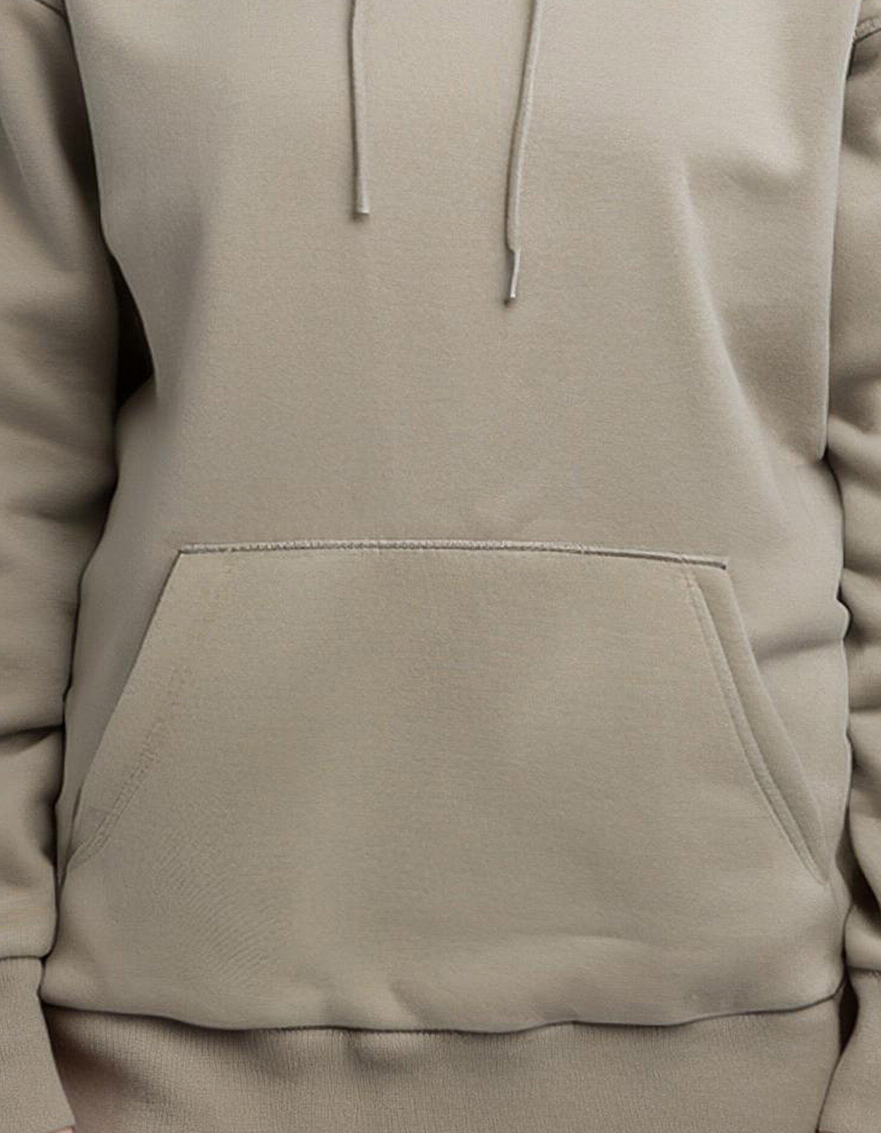 Stone Casual Beige Hoodie 3