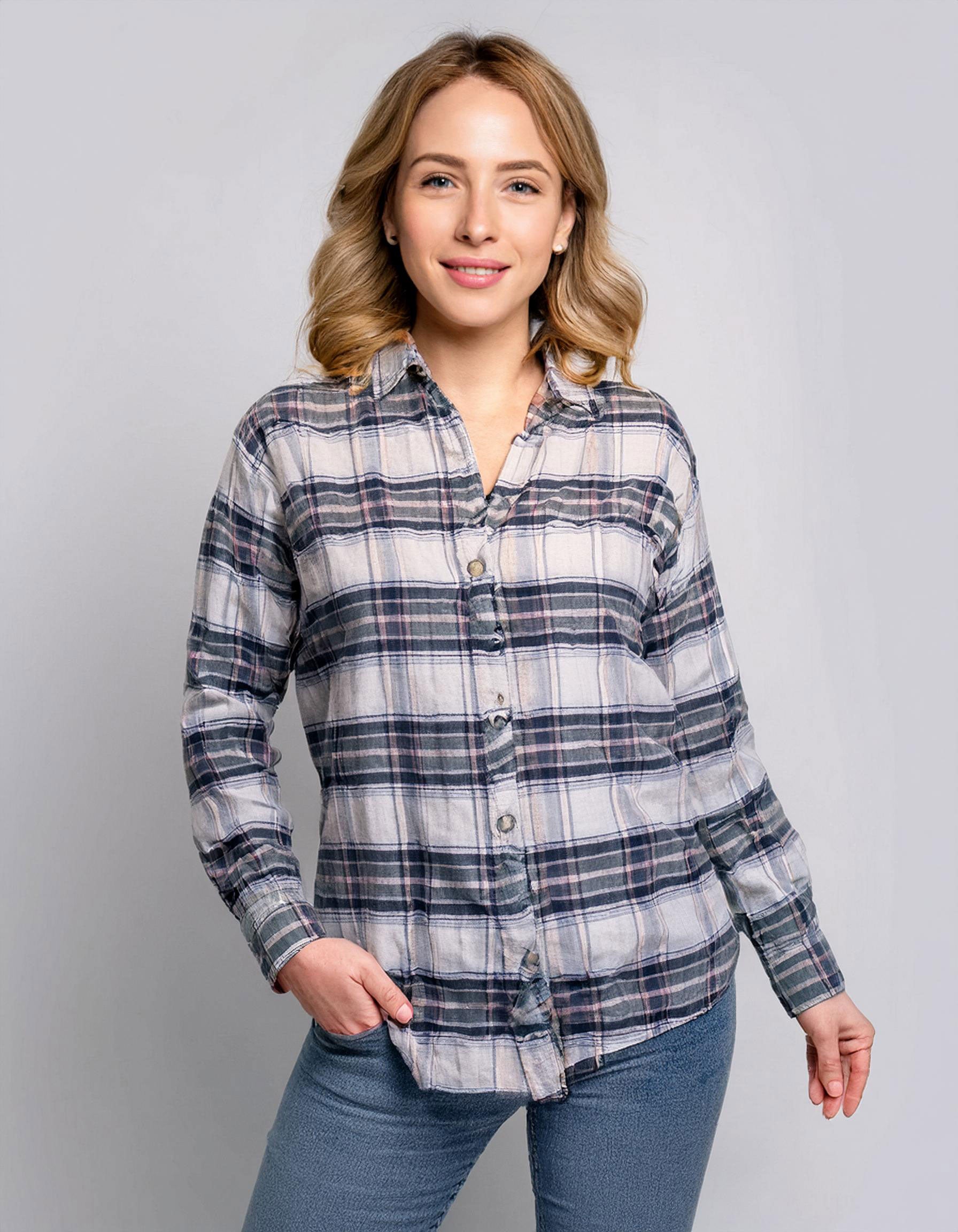 Striped Moonlight Flannel Shirt 2