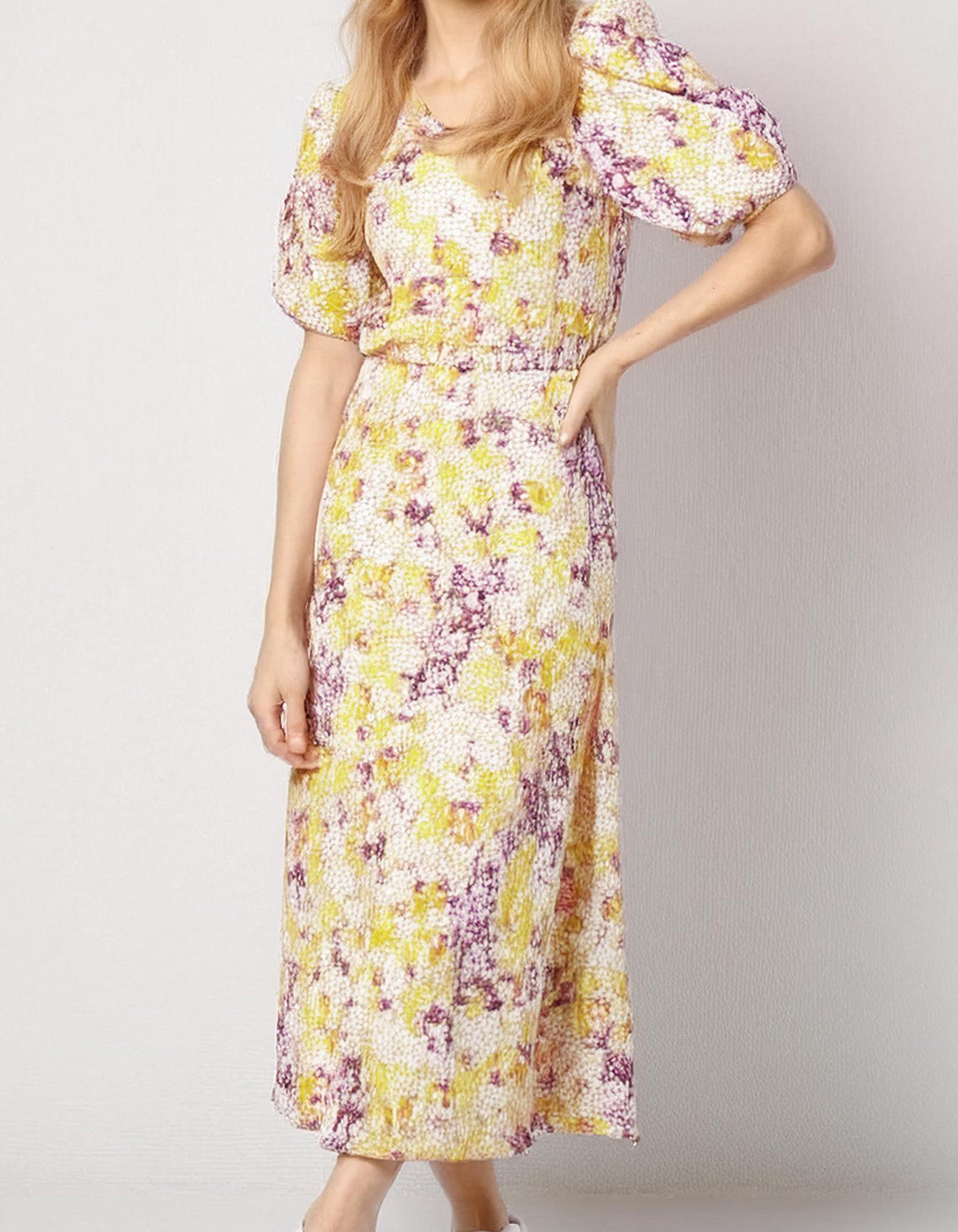 Sunny Floral Maxi Midi Dress 2
