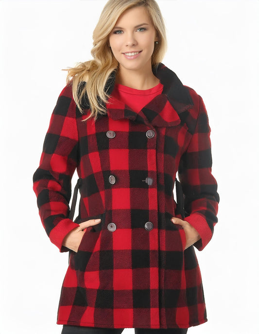 Tartan Treasure Peacoat