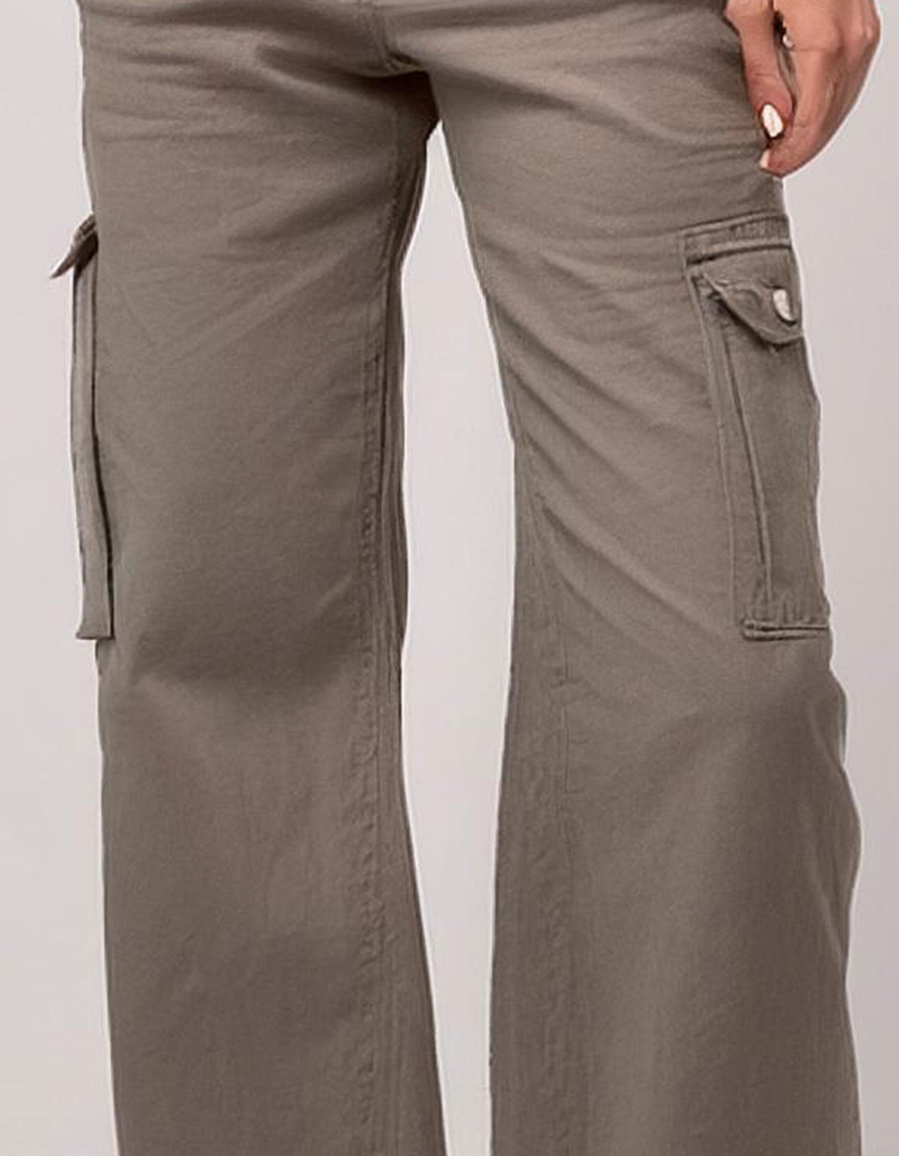 Taupe Cargo Pants 3