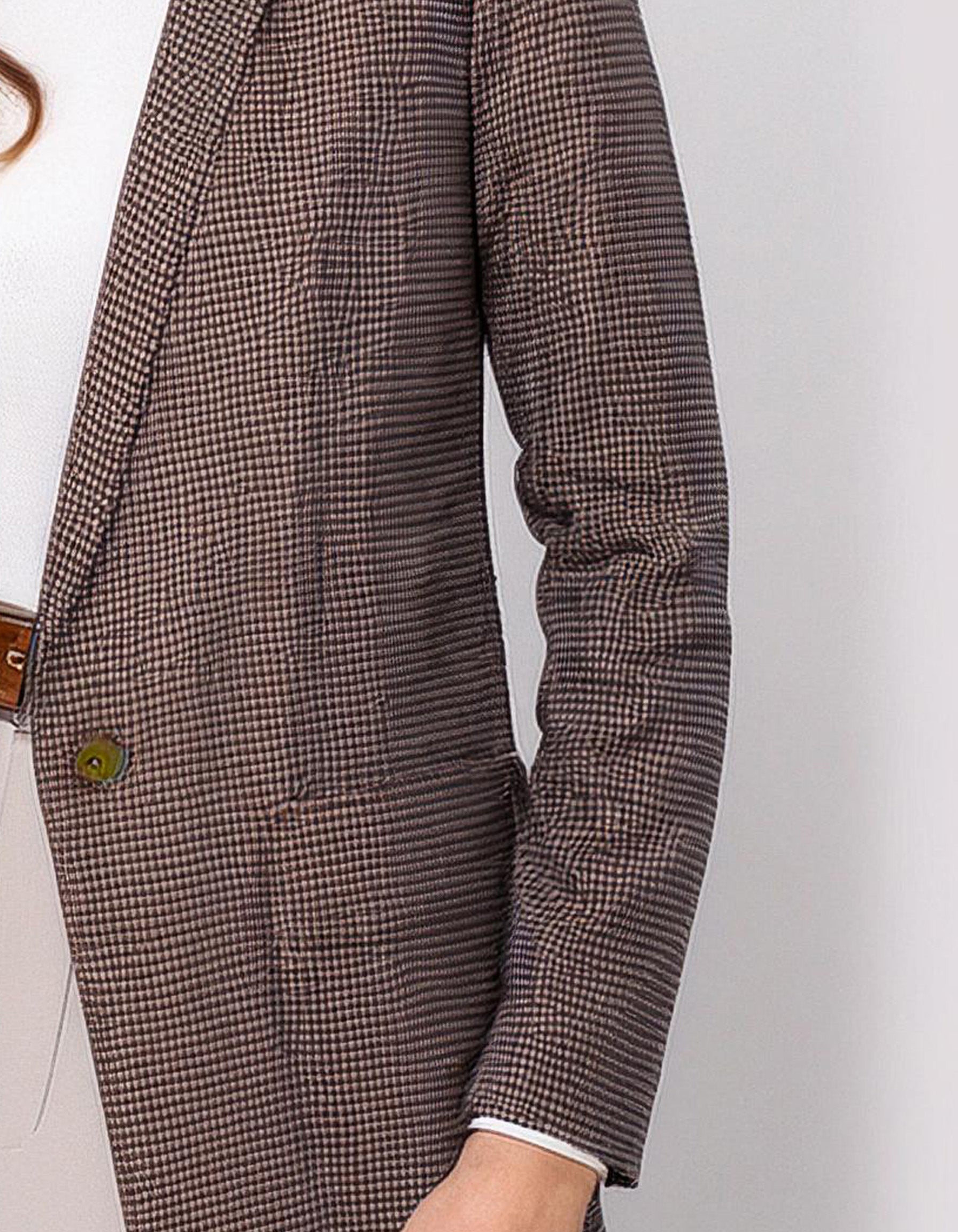 Taupe Longline Blazer 3