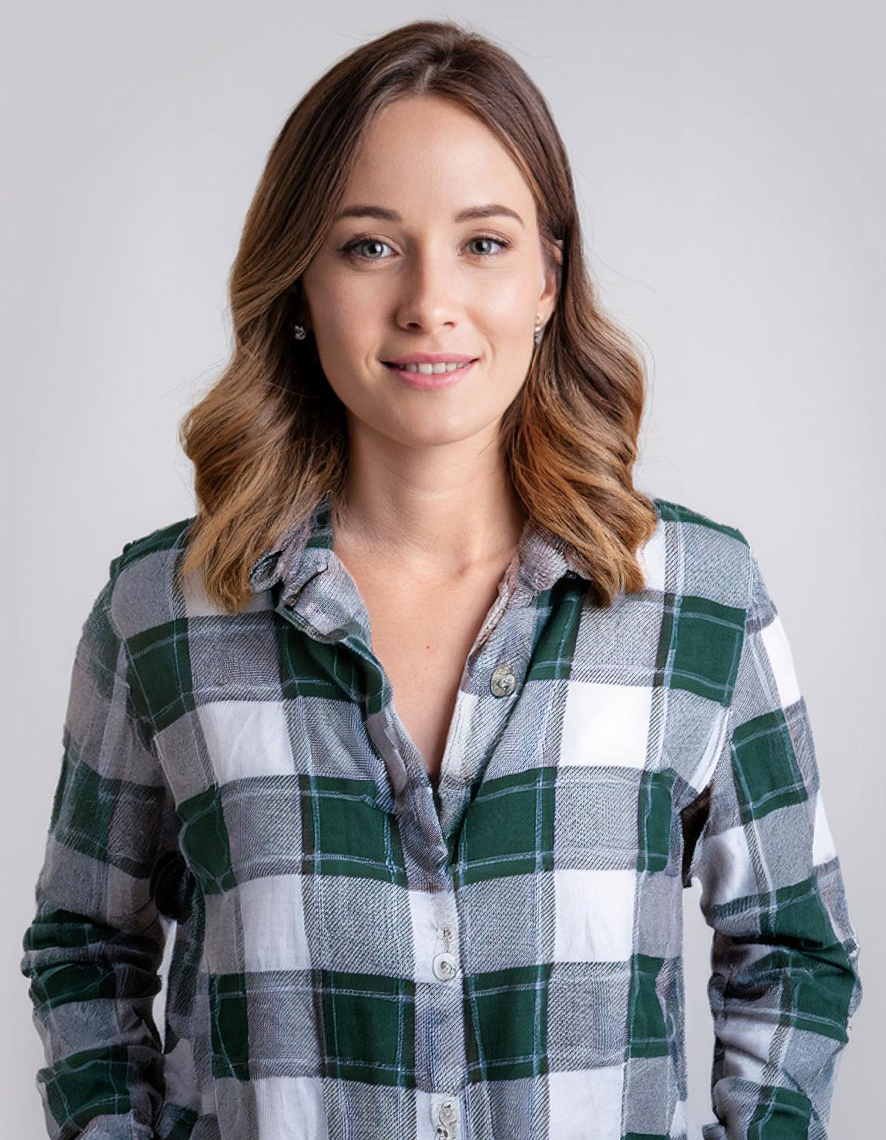 Teal Dream Check Flannel Shirt 3