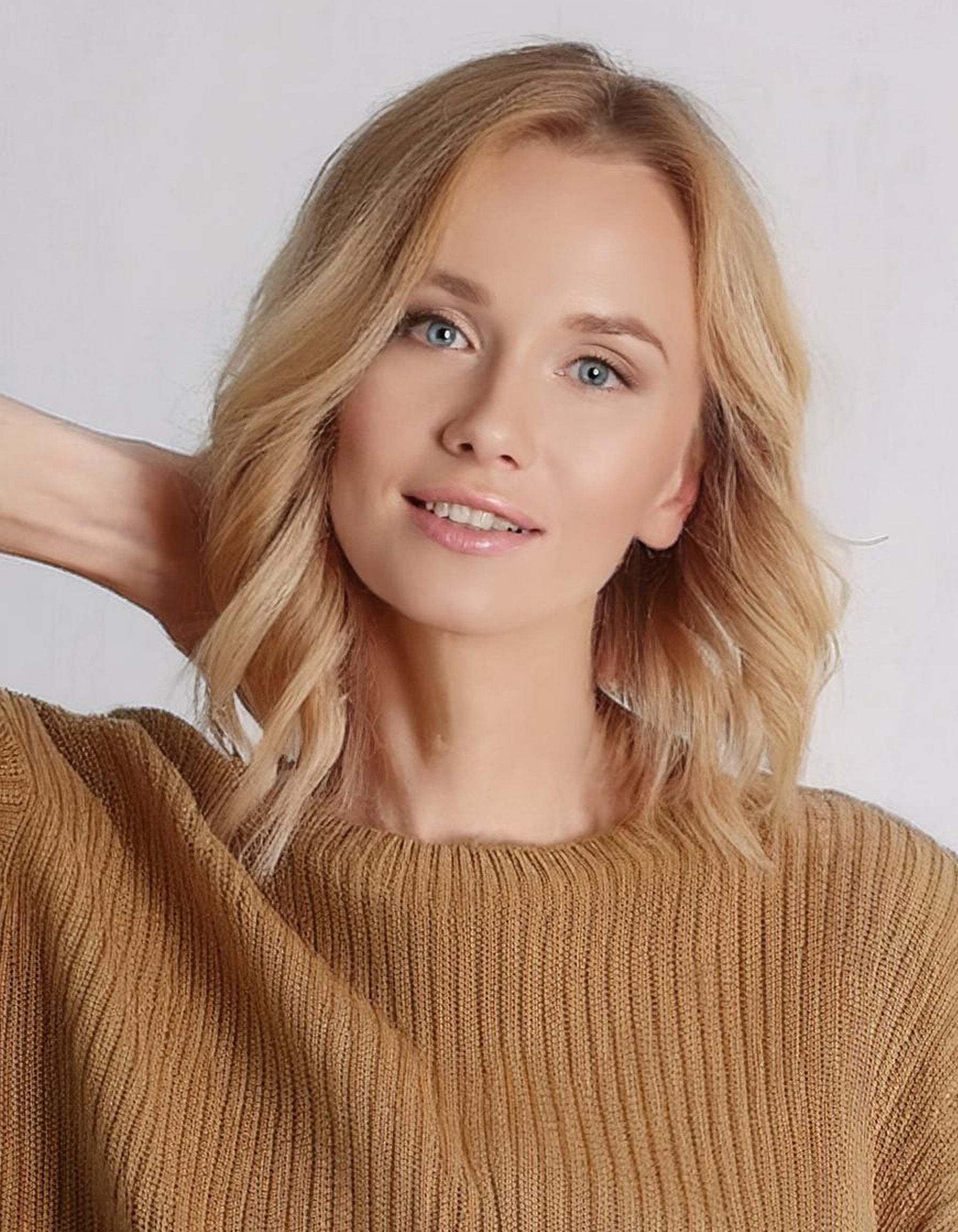 Toasted Almond Crewneck Sweater 4