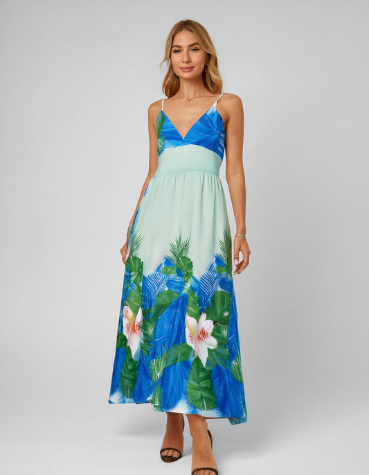 Tropical Paradise Maxi Dress