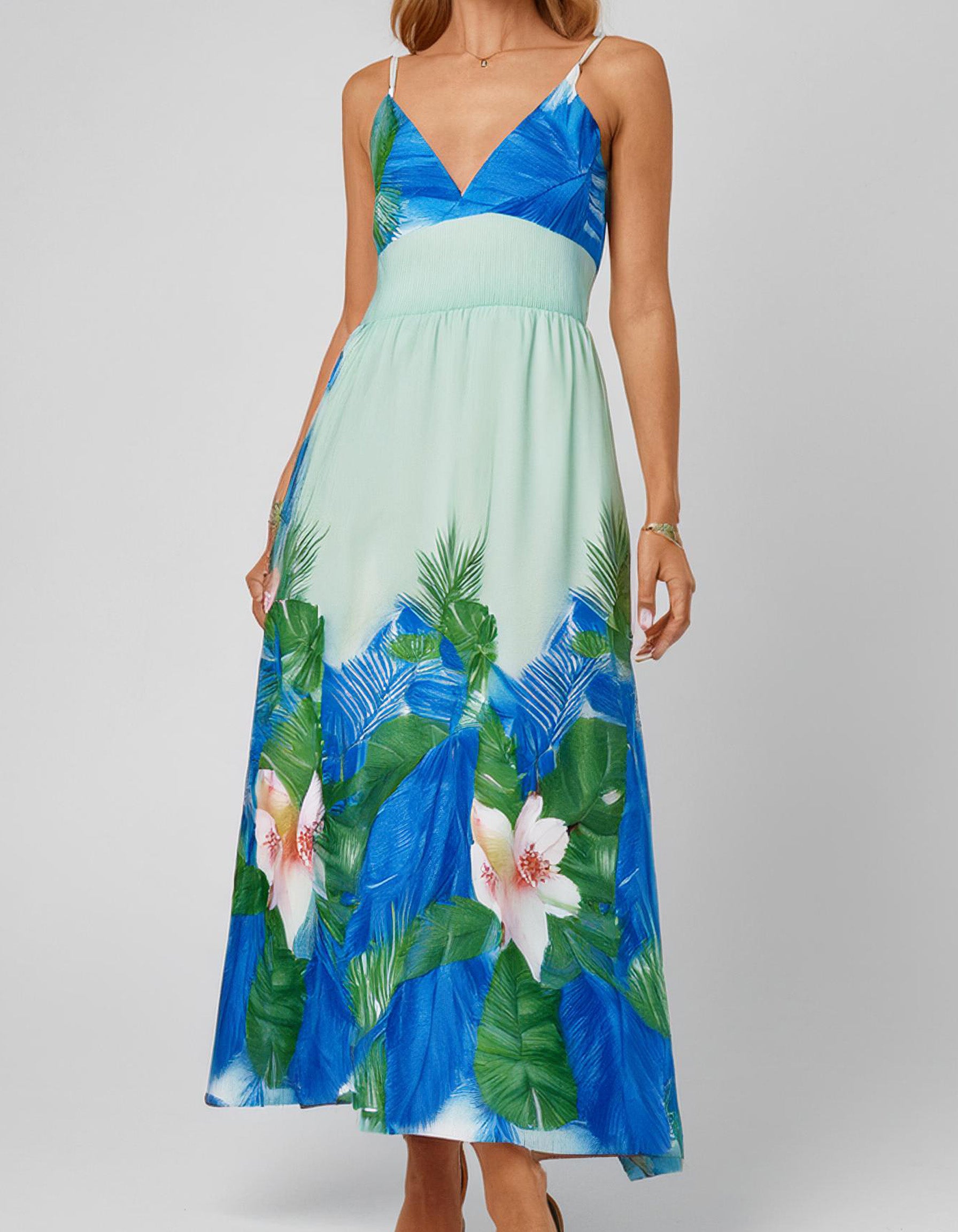 Tropical Paradise Maxi Dress 2