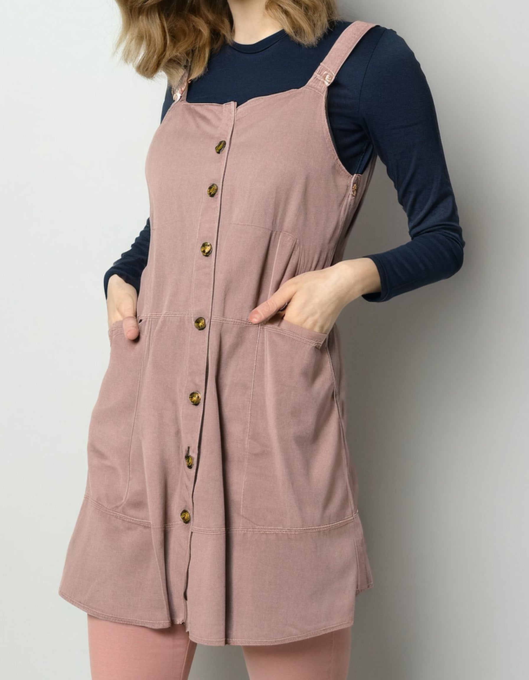 Two-Tone Shirt Dress 2