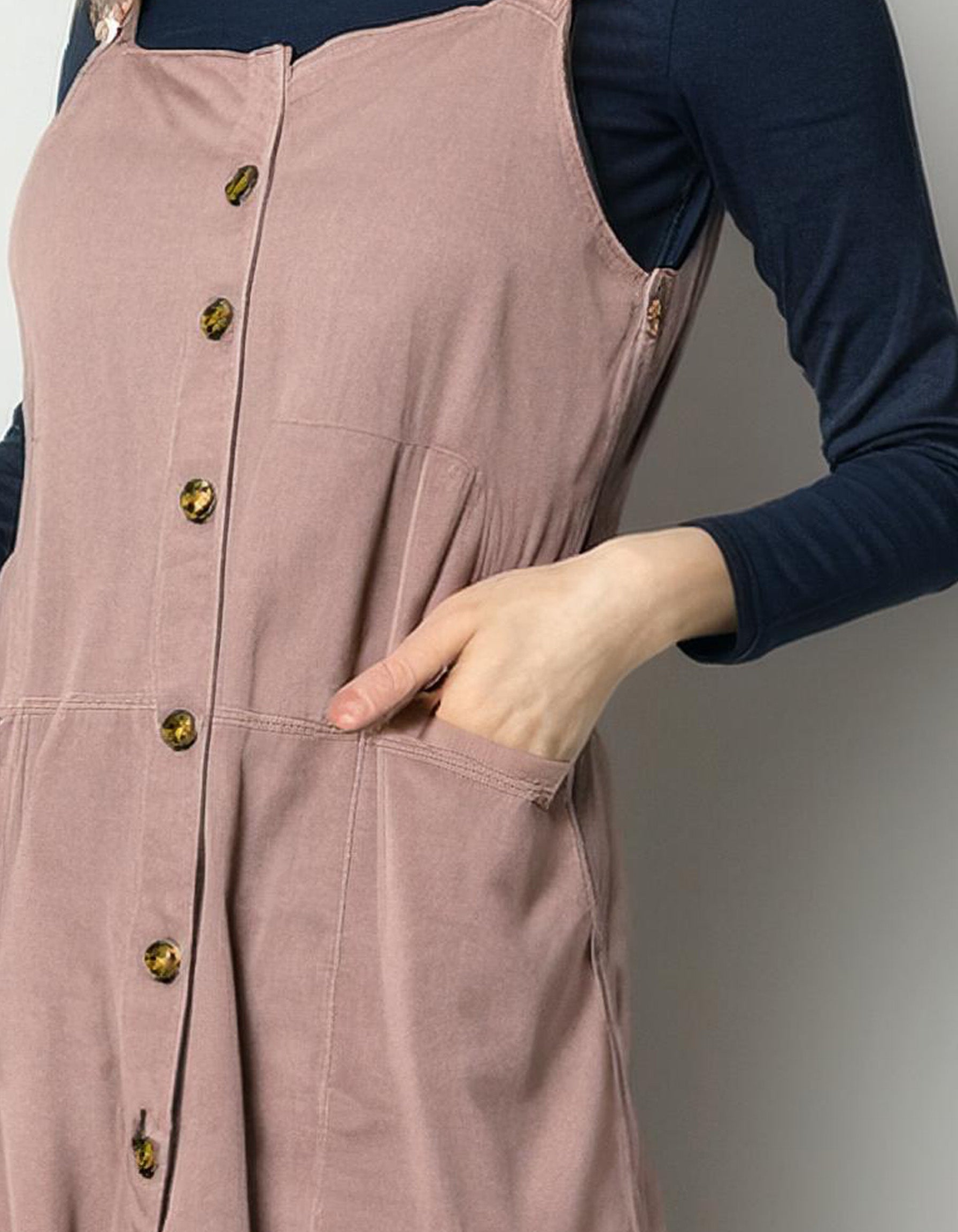 Two-Tone Shirt Dress 3