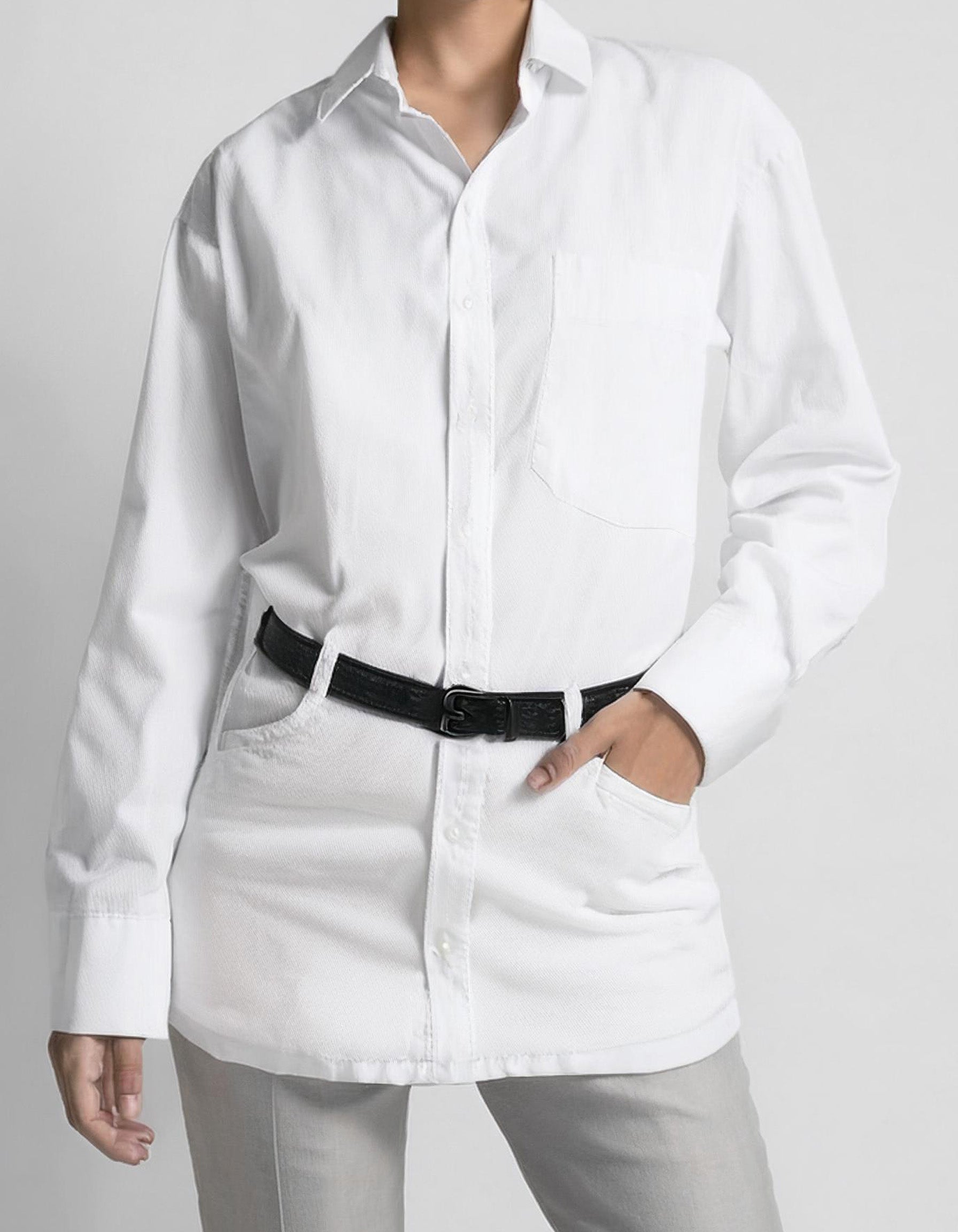  White Formal Dress Shirt 2