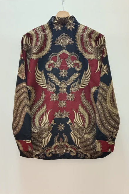 Men's Batik Shirt - Majestic | Long Sleeves